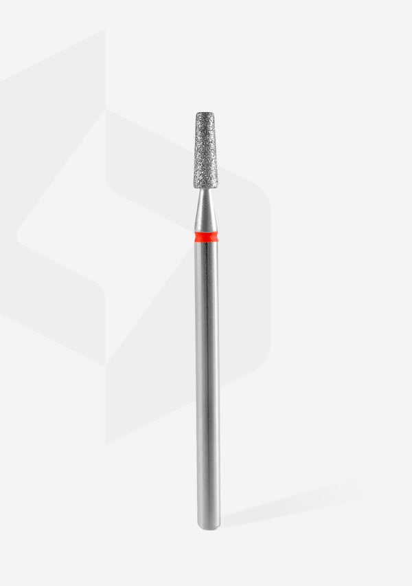 Staleks Pro Diamond Nail Drill Bit " Frustum " Red Ø 2.5mm / 8mm