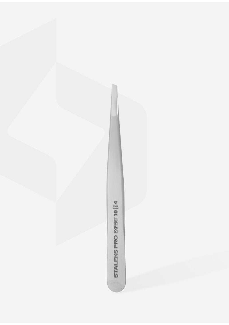 Staleks Pro Eyebrow Tweezers Expert 10 Type 4