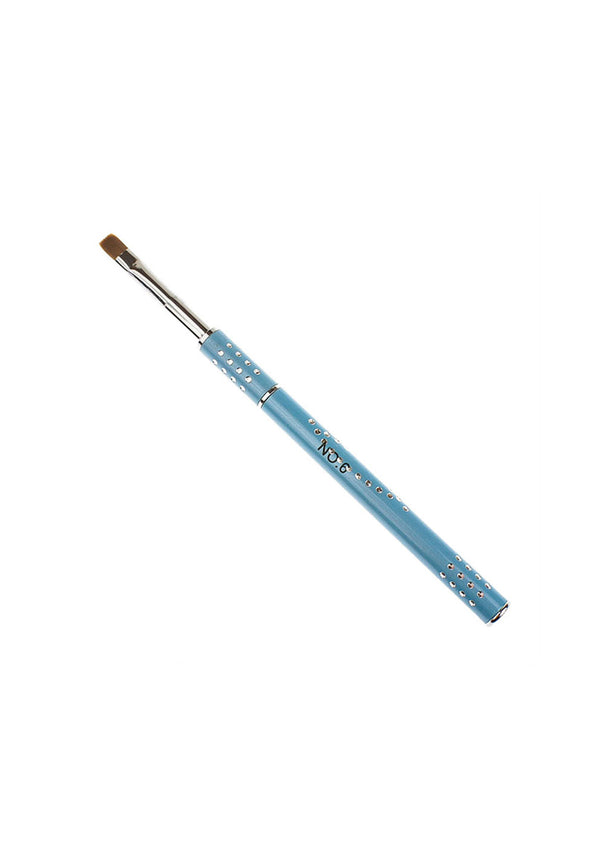 UpLac Professional Gel Folding Brush Zirgon Blue No 6