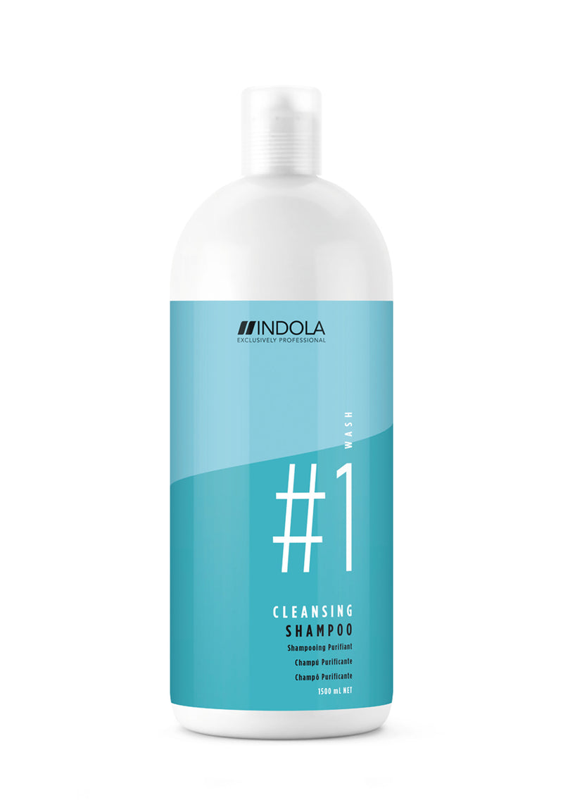 Indola #1 Wash Cleansing Shampoo 1500ml