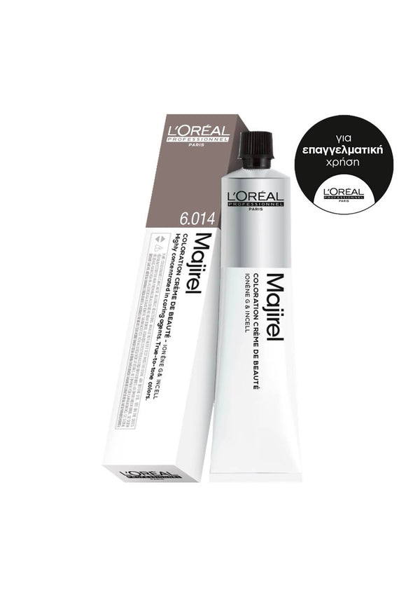 L’Oréal Professionnel Majirel Absolu 6.014 Ξανθό Σκούρο Φυσικό Σαντρέ Χάλκινο 50ml