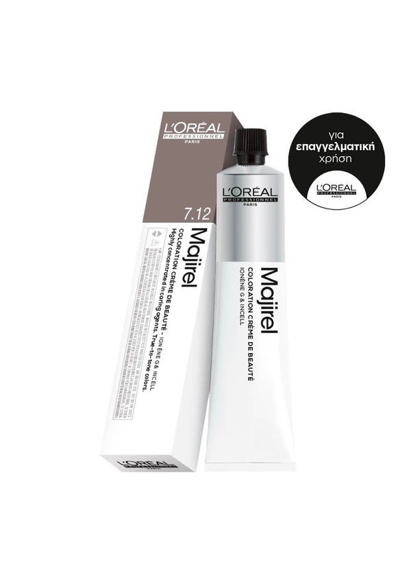 L’Oréal Professionnel Majirel Absolu 7.12 Ξανθό Σαντρέ Ιριζέ 50ml