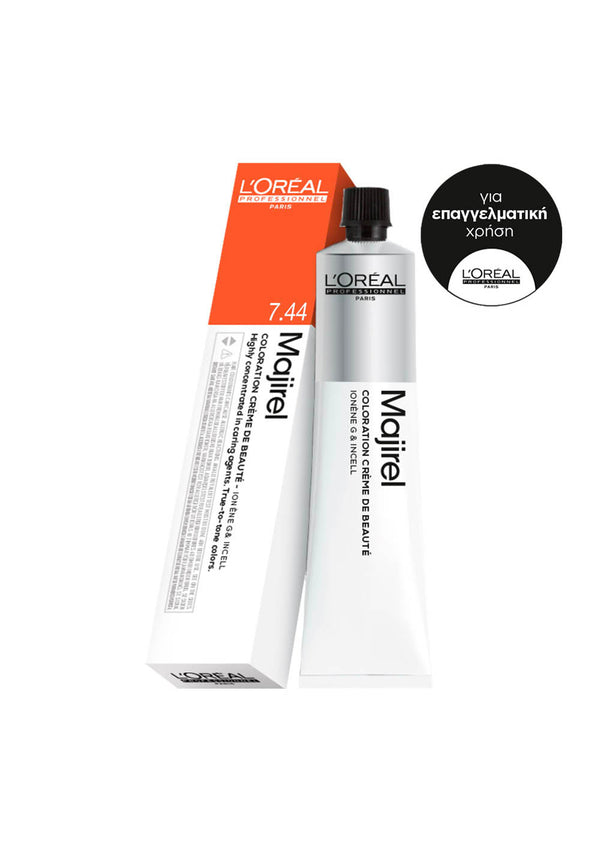 L’Oréal Professionnel Majirel Absolu 7.44 Ξανθό Χάλκινο Βαθύ 50ml