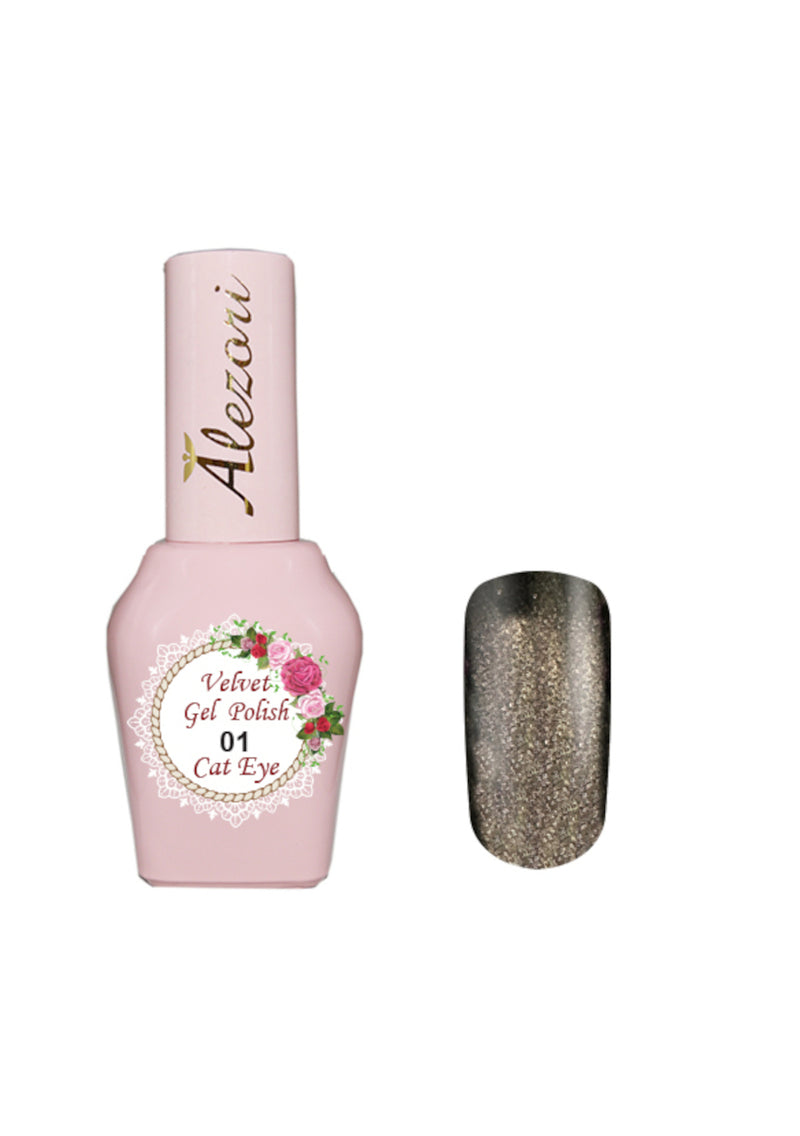 Alezori UV/LED Gel Polish Cat Eye Velvet 01