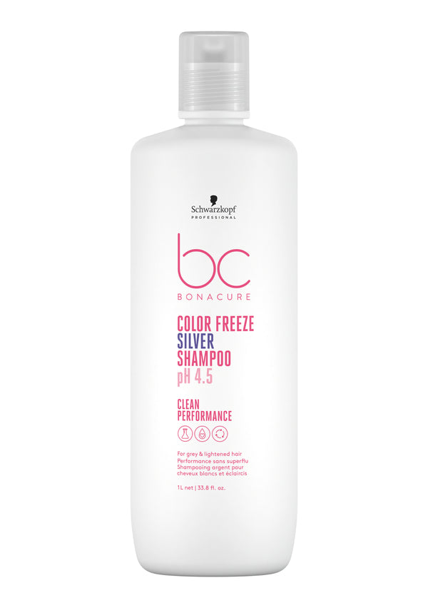 Schwarzkopf Professional BC pH 4.5 Color Freeze Silver Shampoo 1000mL