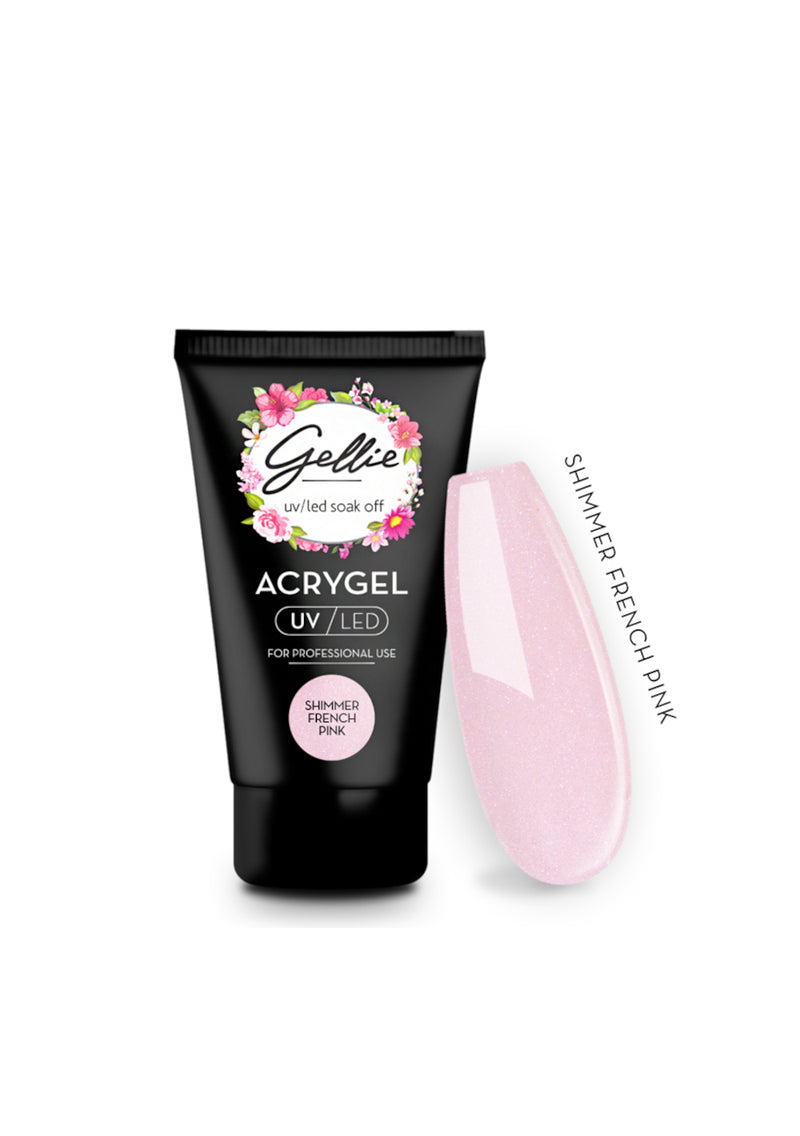 Gellie Acrygel Shimmer French Pink 30ml