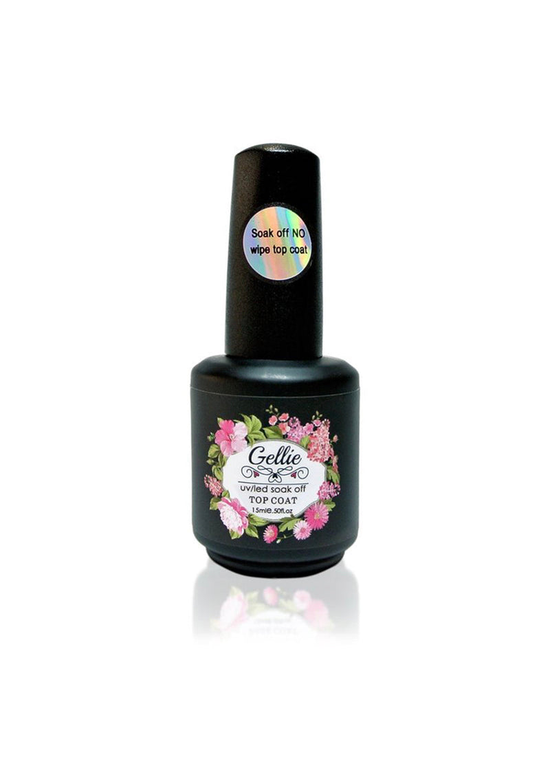 Gellie UV/LED Top Coat No Wipe 15ml