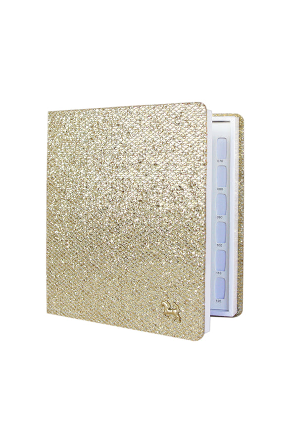 JK Book Color Display Gold Glitter 120