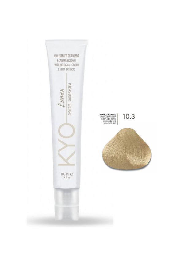 KYO Lumen Paraben Free & PPD Free 100ml - 10.3 Ξανθό Πλατινέ Χρυσό