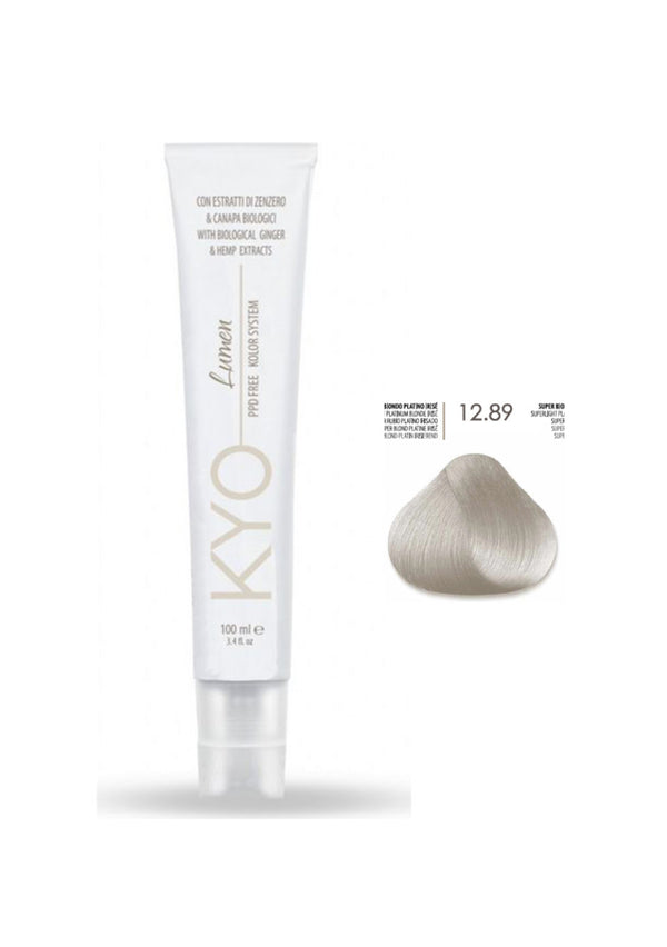 KYO Lumen Paraben Free & PPD Free 100ml - 12.89 Σούπερ Ξανθό Πλατινέ Ιριζέ