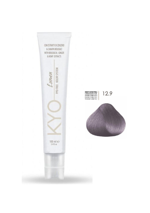 KYO Lumen Paraben Free & PPD Free 100ml - 12.9 Σούπερ Ξανθό Πλατινέ Περλέ