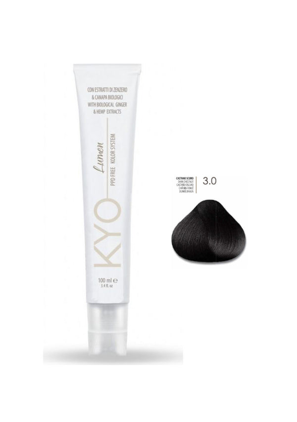 KYO Lumen Paraben Free & PPD Free 100ml - 3.0 Καστανό Σκούρο