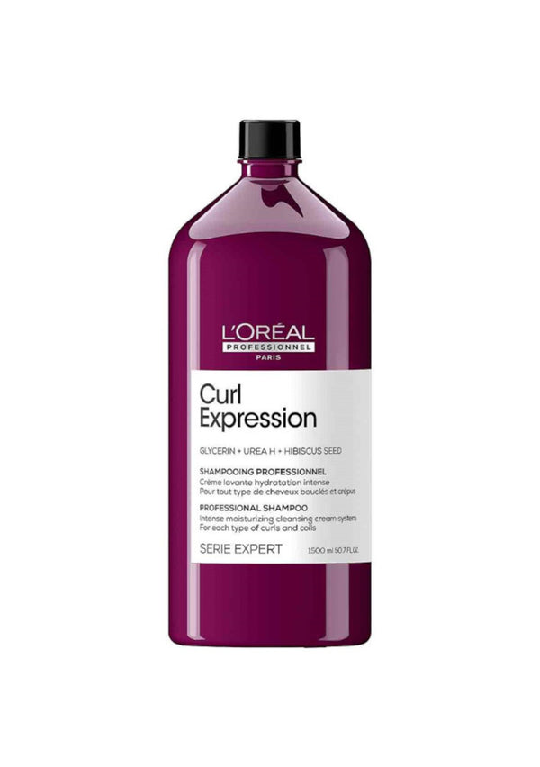 L'Oréal Professionnel Série Expert Curl Expression Intense Moisturizing Cleansing Cream Shampoo 1500ml
