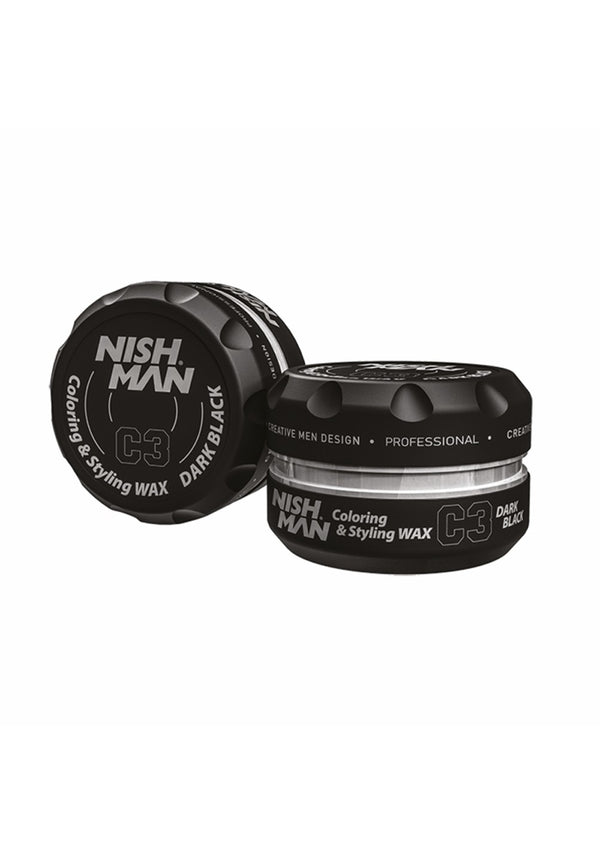 Nishman C3 Color Styling Wax Dark Black 150ml