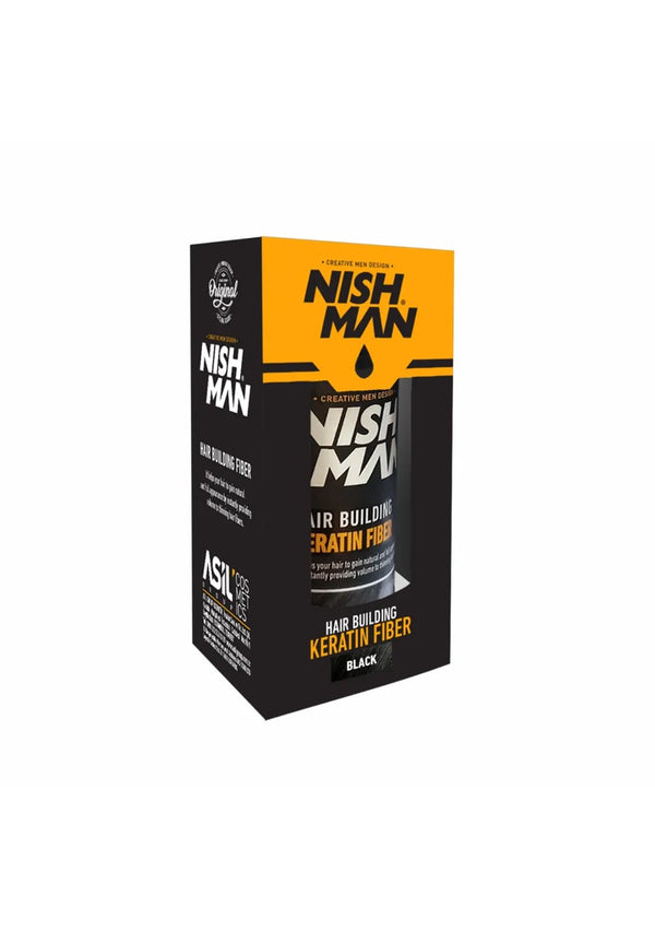 Nishman Hair Building Keratin Fiber Black