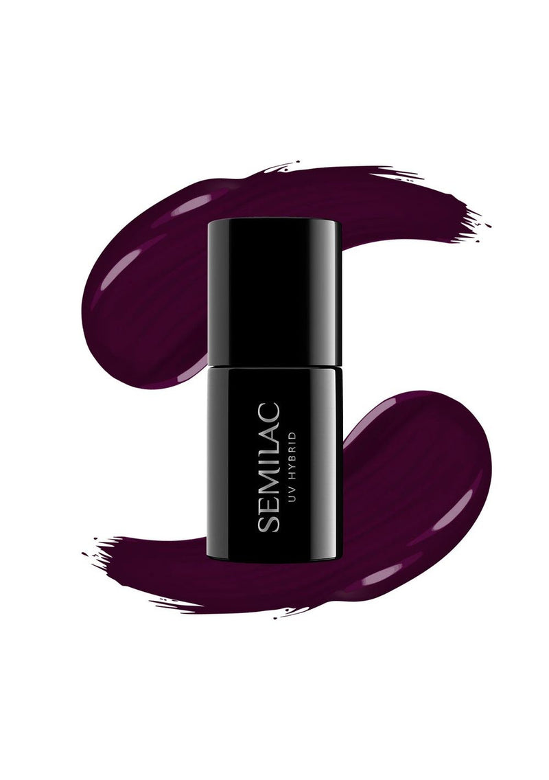 Semilac UV/LED Gel Polish 099 Dark Purple Wine