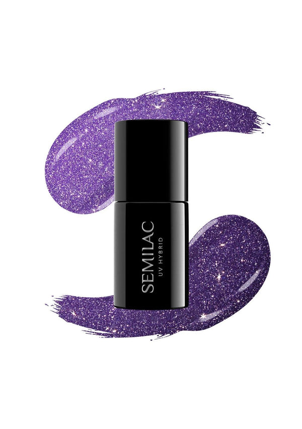 Semilac UV/LED Gel Polish 329 Magnetic Glow Cat Eye Brave Violet