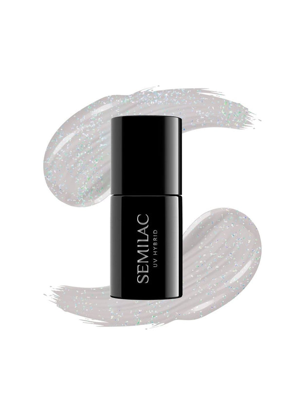 Semilac UV/LED Gel Polish 338 Cozy Gray Shimmer