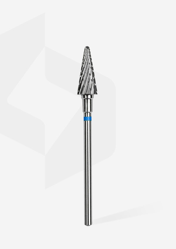 Staleks Pro Carbide Nail Drill Bit " Cone " Blue Ø 6mm / 14mm