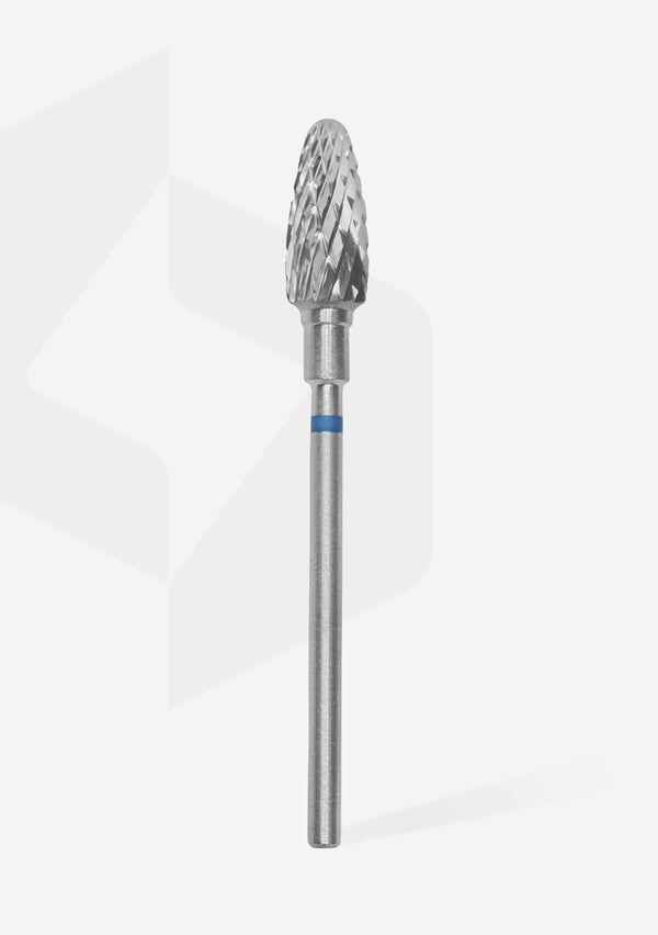 Staleks Pro Carbide Nail Drill Bit " Corn " Blue Ø 6mm / 14mm