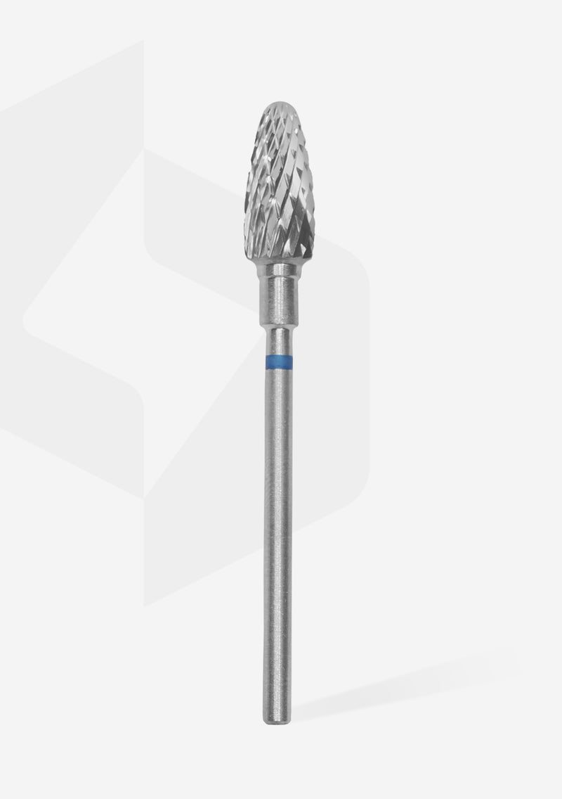 Staleks Pro Carbide Nail Drill Bit " Corn " Blue Ø 6mm / 14mm