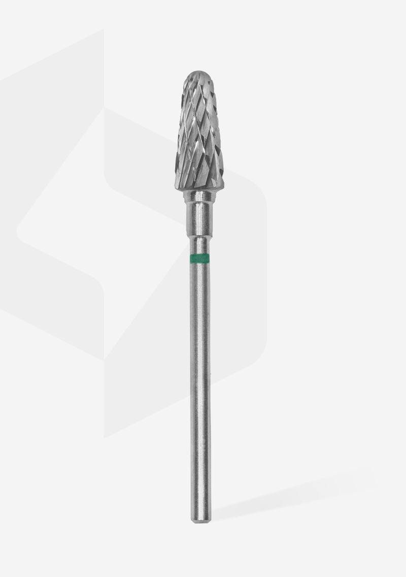 Staleks Pro Carbide Nail Drill Bit " Frustum " Green Ø 6mm / 14mm