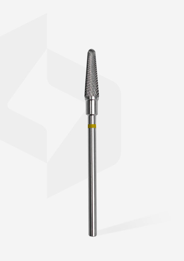 Staleks Pro Carbide Nail Drill Bit " Frustum " Yellow Ø 4mm / 13mm