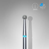 Staleks Pro Diamond Nail Drill Bit " Ball " Blue 2.7mm