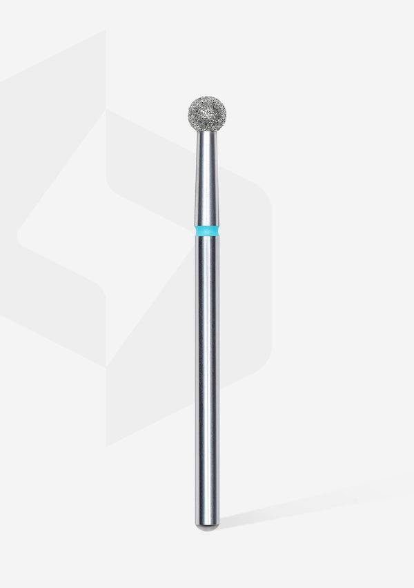 Staleks Pro Diamond Nail Drill Bit " Ball " Blue 3.5mm