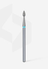 Staleks Pro Diamond Nail Drill Bit " Drop " Blue Ø 2.3mm / 5mm