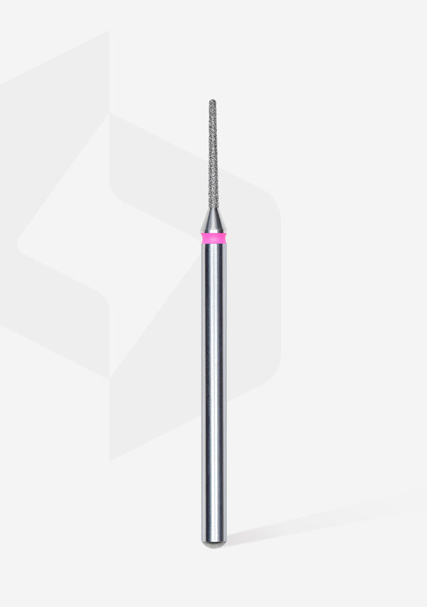 Staleks Pro Diamond Nail Drill Bit " Needle " Red Ø 1mm / 10mm