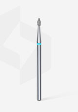 Staleks Pro Diamond Nail Drill Bit " Pointed Bud " Blue Ø 1.8mm / 4mm