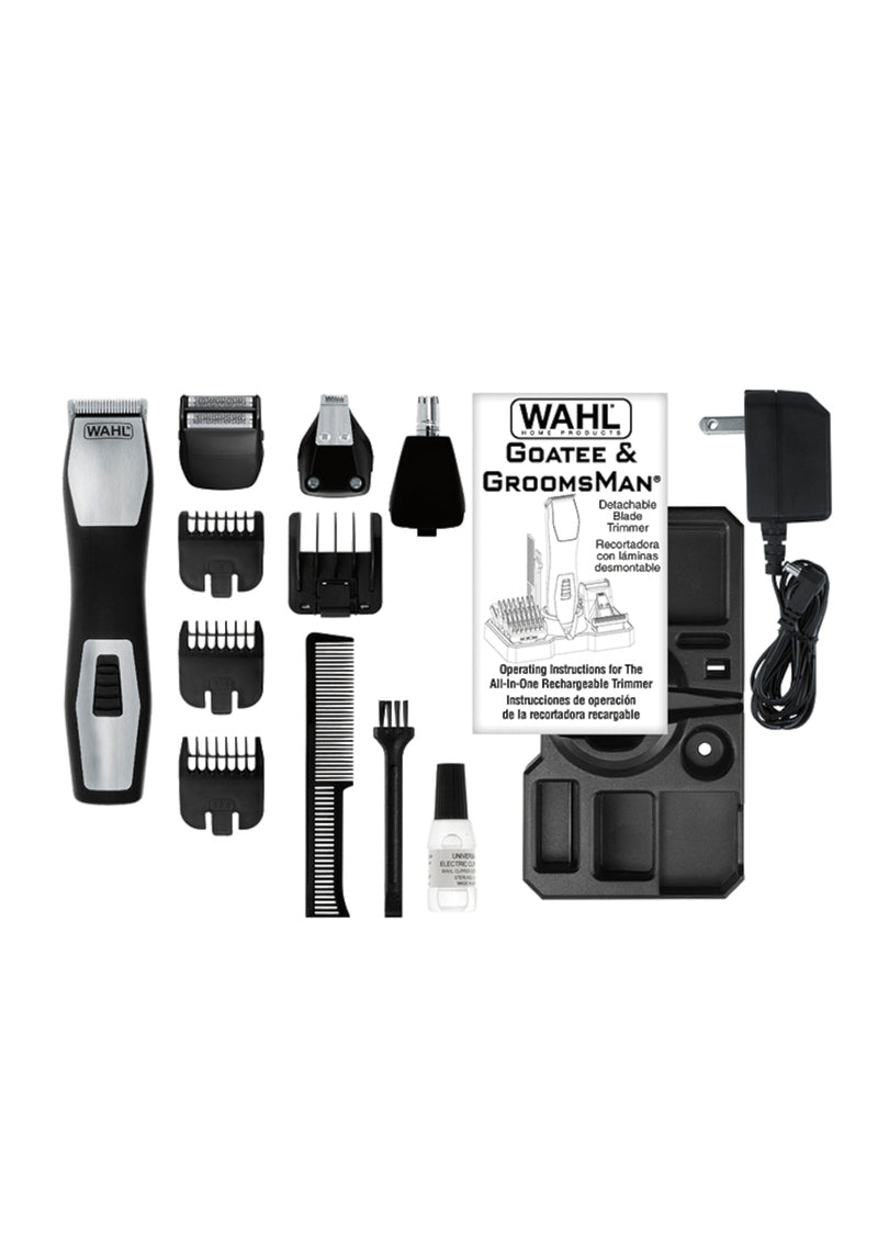 Wahl Groomsman Pro 4 in 1 Cordless Trimmer Kit 9855 -1216
