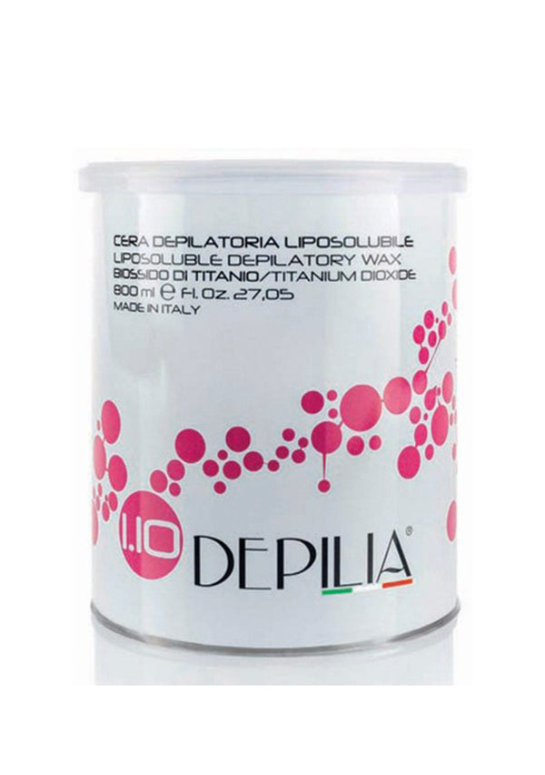 DEPILIA Depilatory Wax Titanium Dioxide 800ml