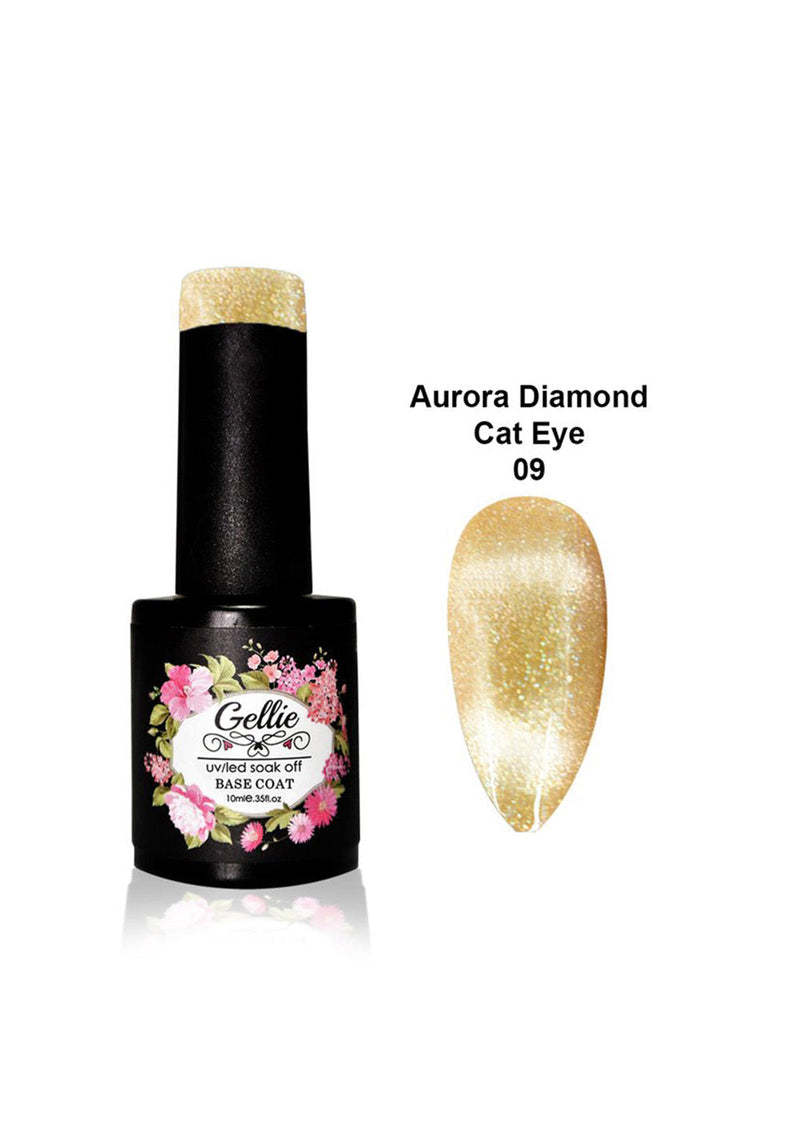 Gellie UV/LED Gel Polish Aurora Diamond Cat Eye 09