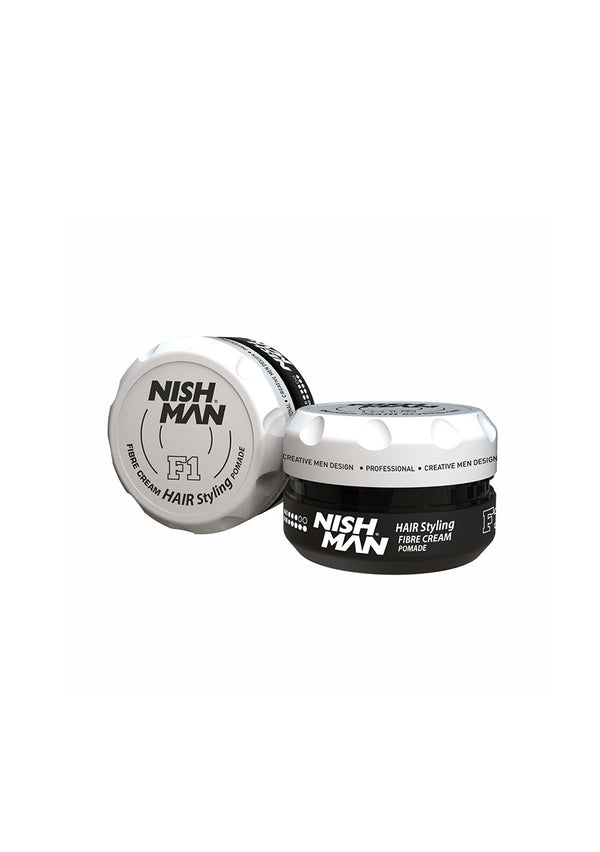 Nishman F1 Hair Styling Fibre Cream Pomade 100ml